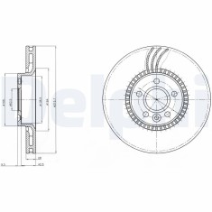DELPHI BG4123 Disc frana
