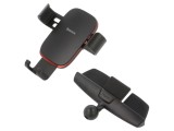 Suport Auto Baseus Negru Montat &icirc;n Slot CD SUYL-J01