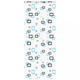 vidaXL Jaluzea cu role de duș cu casetă 90x240 cm lățime material 86 cm