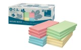 Notite adezive reciclate InfoNotes 125x75mm 100file 3 culori 12buc/cut