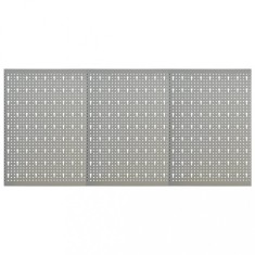 Gossi panouri pentru scule de perete, 3 buc., 40 x 58 cm, otel