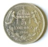 UNGARIA 5 COROANE 1900 CORONA KRONE ARGINT XF, Europa