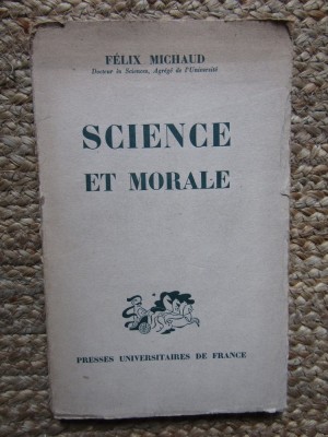 SCIENCE ET MORALE - FELIX MICHAUS foto