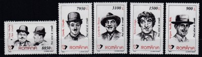 ROMANIA 1999 LP 1493 MARI ACTORI DE COMEDIE SERIE MNH foto