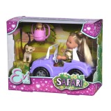 Evi Love Set Papusa Evi Si Vehicul Safari