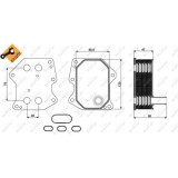 Radiator ulei motor, Termoflot Nrf 31212