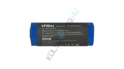 Baterie universală de &amp;icirc;nlocuire VHBW pentru CR17450E-R - 2400 mAh 3 V Li-Ion foto