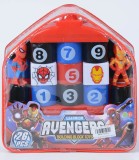 Set Constructie Copii 26 Piese Supereroi Avengers Plastic Non-Toxic Varsta 3+ Ani