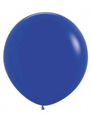 Balon Latex Jumbo Albastru 80 cm foto