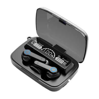 Casca Audio M19 In-Ear, baterie 2000 mAh, Bluetooth TWS 5.1, Pairing automat,Touch Control, True Wireless, Black foto