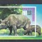 Eq. Guinea 1976 Animals, Rhinos, imperf. sheet, used I.069