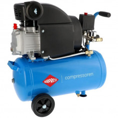 Compresor de aer profesional cu piston - Blue Series 1.5kW, 196L/min, 8 bari - Rezervor 24 Litri - AirPress-HL310/25-36839-1