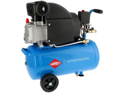 Compresor de aer profesional cu piston - Blue Series 1.5kW, 196L/min, 8 bari - Rezervor 24 Litri - AirPress-HL310/25-36839-1 foto