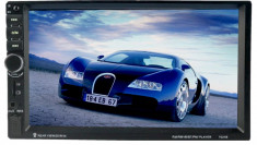 Player MP5 7021B cu display touchscreen 7inch, functie bluetooh, handsfree, slot USB, microSD, radio FM foto