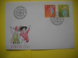HOPCT PLIC FDC S NR 87 ELVETIA -EUROPA CEPT 1989