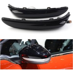 Set de 2 lampi led semnalizare dinamica/progresiva fumurie oglinda Xentech Light Peugeot 208 12V