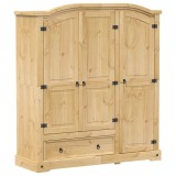 Sifonier Corona, 151,5x52x170 cm, lemn masiv de pin