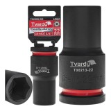 Cheie tubulara de impact in 6 puncte 3 / 4&quot;, 22 mm, Tvardy T00213-22