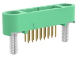 Conector HARWIN 16 pini Gecko 2A 450V cablu-cablu/PCB soclu tată