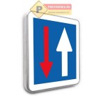 Indicator pentru prioritate fata de circulatia din sens invers