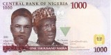 Bancnota Nigeria 1.000 Naira 2021 - P36 UNC ( vezi descriere )