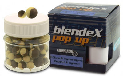 Haldorado BlendeX Pop Up Method 8, 10 mm - Cocos + Alune tigrate foto
