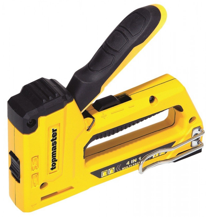 Capsator manual 6 14 mm heavy duty pentru capse si cuie Topmaster Profesional