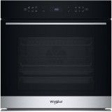 Cuptor incorporabil Whirlpool WOI78PT1SXA, Electric, Autocuratare pirolitica + hidrolitica, 73 l, Clasa A+, 6th Sense, inox