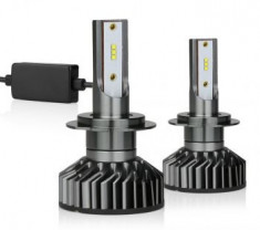 Set becuri LED auto F2 H7 CANBUS, 100W, 12000Lm, 6000k foto