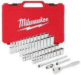 Kit Chei Tubulare 50 Piese Milwaukee 4932464944