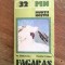 Muntii Fagaras cu harta - Nr. 32, Colectia Muntii Nostri / C Ge0 P