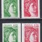 Franta 1980 - &bdquo;Sabine&rdquo; - Valori Noi, 2 Serii (DT + NDT pe verticala), SET COMPLET, MNH