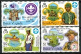 British Virgin Islands 1982 Scouting Mi.440-443 MNH M.020