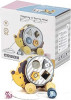 Jucarie de tras Arici PolarB New Classic Toys, lemn, sortator forme geometrice, 2 ani+