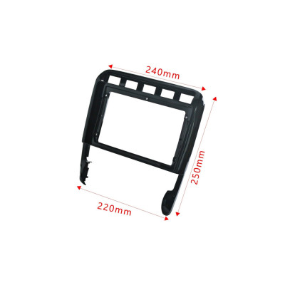 Rama Navigatie 9&amp;amp;quot; cu cablaj si modul canbus compatibila Porsche Cayenne 2002-2010 Cod: NV3159/ GR3 Automotive TrustedCars foto