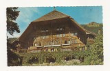 SH1-Carte Postala-ELVETIA , Rossiniere. Le grand Chalet , Circulata 1970, Necirculata, Fotografie