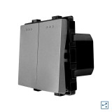 Cumpara ieftin Modul Intrerupator Dublu Cap Scara Mecanic LUXION SmartElectro IntelligentHouse