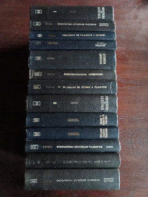 Hegel - Opere complete, 13 volume foto