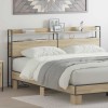 VidaXL Tăblie cap cu raft Stejar sonoma 180 cm Lemn compozit 859711
