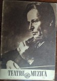 REVISTA TEATRU SI MUZICA NR. 4/1955: NECROLOG GEORGE ENESCU