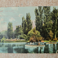 București- Lacul Cișmigiu.