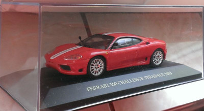 Macheta Ferrari 360 Challenge Stradale 2003 - IXO Premium 1/43 foto