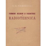 Fenomene neliniare si parametrice in radiotehnica
