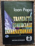 Ioan Popa Tranzactii comerciale internationale
