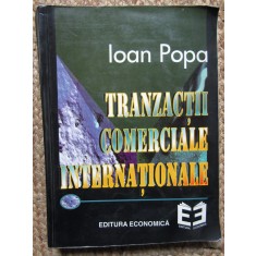 Ioan Popa Tranzactii comerciale internationale