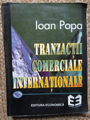 Ioan Popa Tranzactii comerciale internationale foto