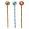 Set Creioane Cu Radieră, Sonic, Diverse Modele, Multicolor, 3 Bucăți