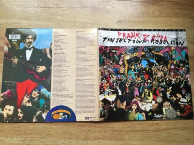 Frank Zappa - Tinsel Town Rebellion (2LP,2 VINILURI,1981,EMI,UK) vinil vinyl foto