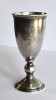 Pahar din argint 875 cu picior Letonia atelier Riga - 17 grame - cca.1930, Pahare