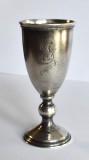 Pahar din argint 875 cu picior Letonia atelier Riga - 17 grame - cca.1930